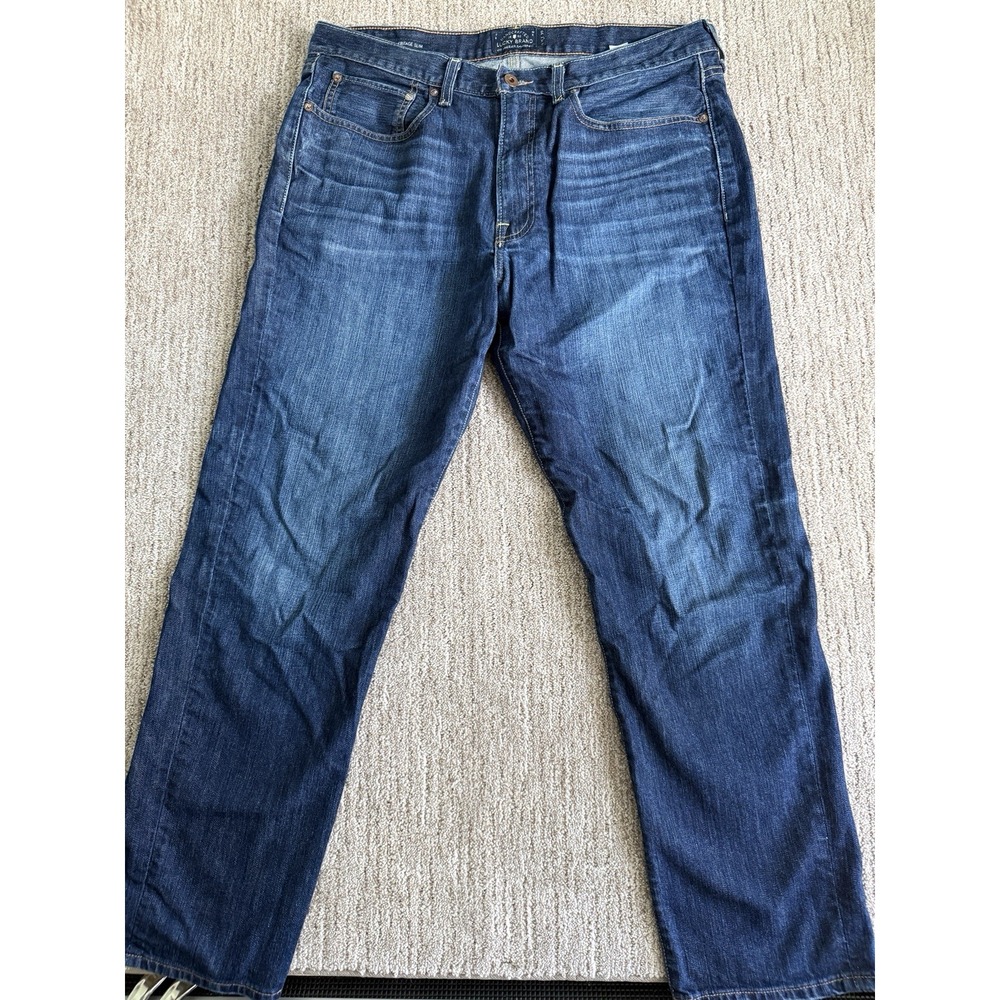 Lucky Brand 121 Heritage Slim Men's Jeans 38x30 Blue Denim Stretch